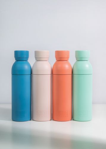 BUILT Planet Bottle, Eco Friendly Recycled Water Bottle, 500ml
