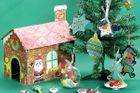 Paint Your Own Gingerbread House