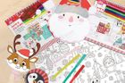 Christmas Game & Coloring Activity Book
