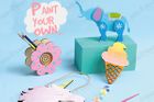 Color In Plywood Ice-Cream