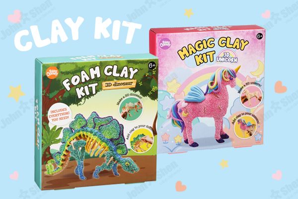 Unicorn Foam Clay Kit