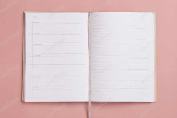 Planner With Metal Pen
