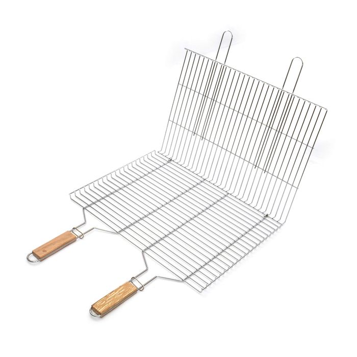 DUAL HANDLE WIRE GRILL
