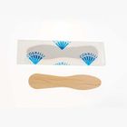 Ice cream spoon with paper wrapped
