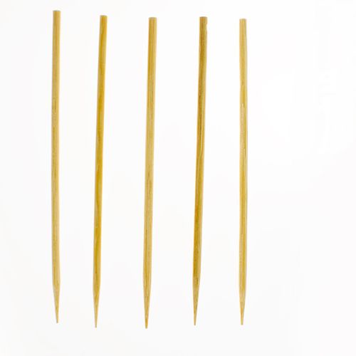 Bamboo Round BBQ Skewers Sticks Picks