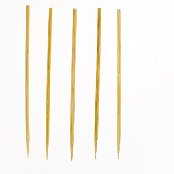 Bamboo Round BBQ Skewers Sticks Picks