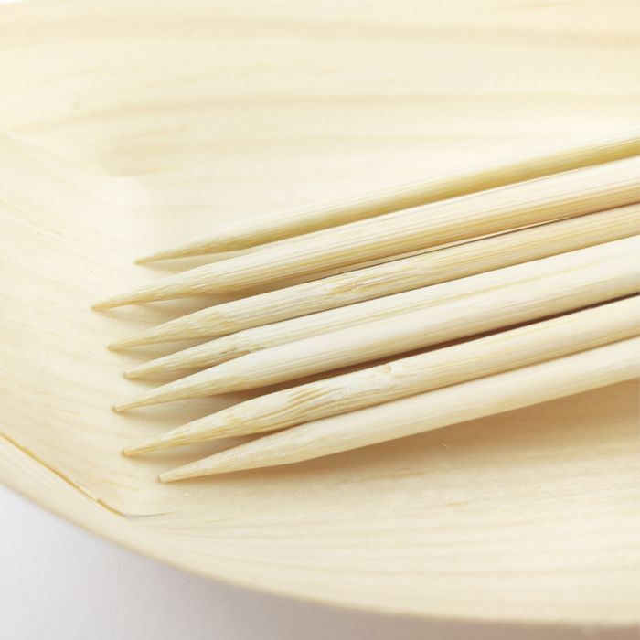 Bamboo Round BBQ Skewers Sticks Picks