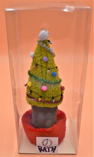 Face Cloth Christmas Tree