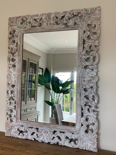 Hand Carved Mirrors