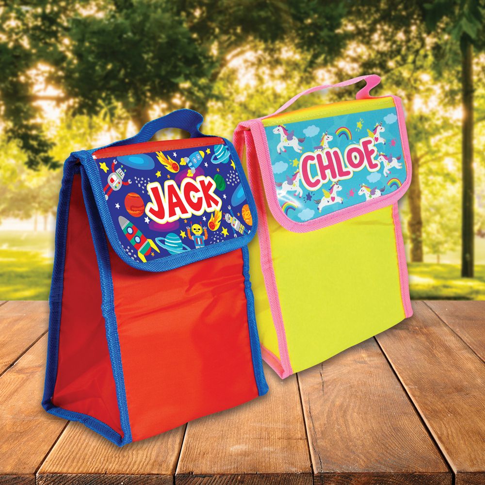 Personalised Cool Lunch Bags for Kids