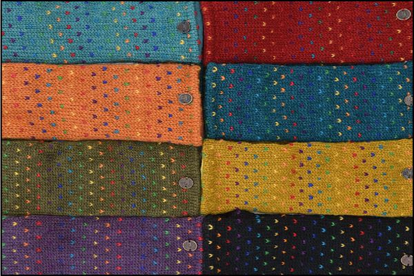 WRISTWARMERS, MITTENS, GLOVES.  Colourful, warm and traditional/trendy.  Many colour matches available in hats and headbands.