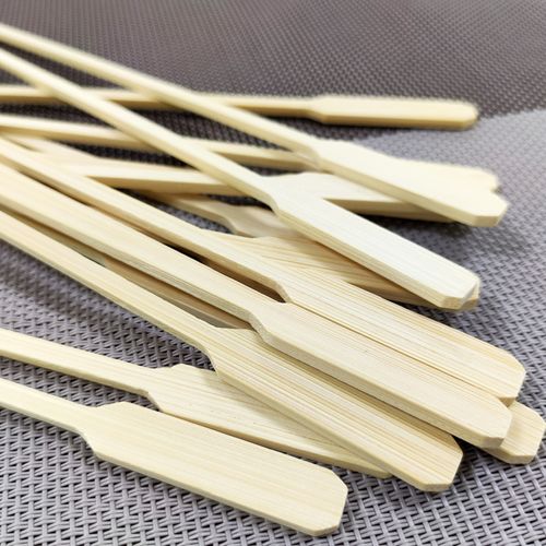 Bamboo Paddle Skewers Custom