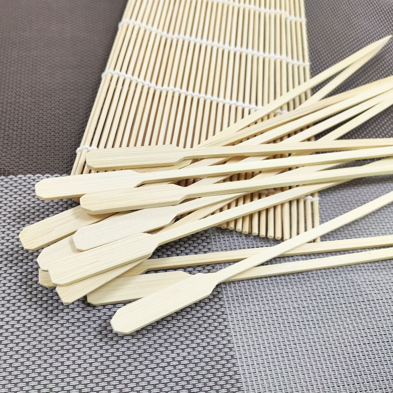 Bamboo Paddle Skewers Custom