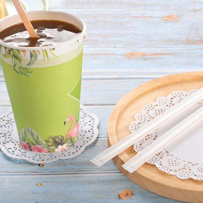 Wooden Coffee Stirrer Paper wrapped