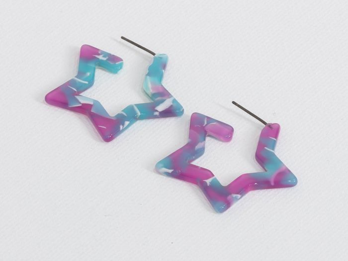 Chloe Star Hoop Earring 2318