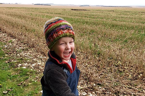 CHILDREN'S.  A limited, but necessary selection of simple woollen warmers for youngsters (or those of us with delicate sized heads!)