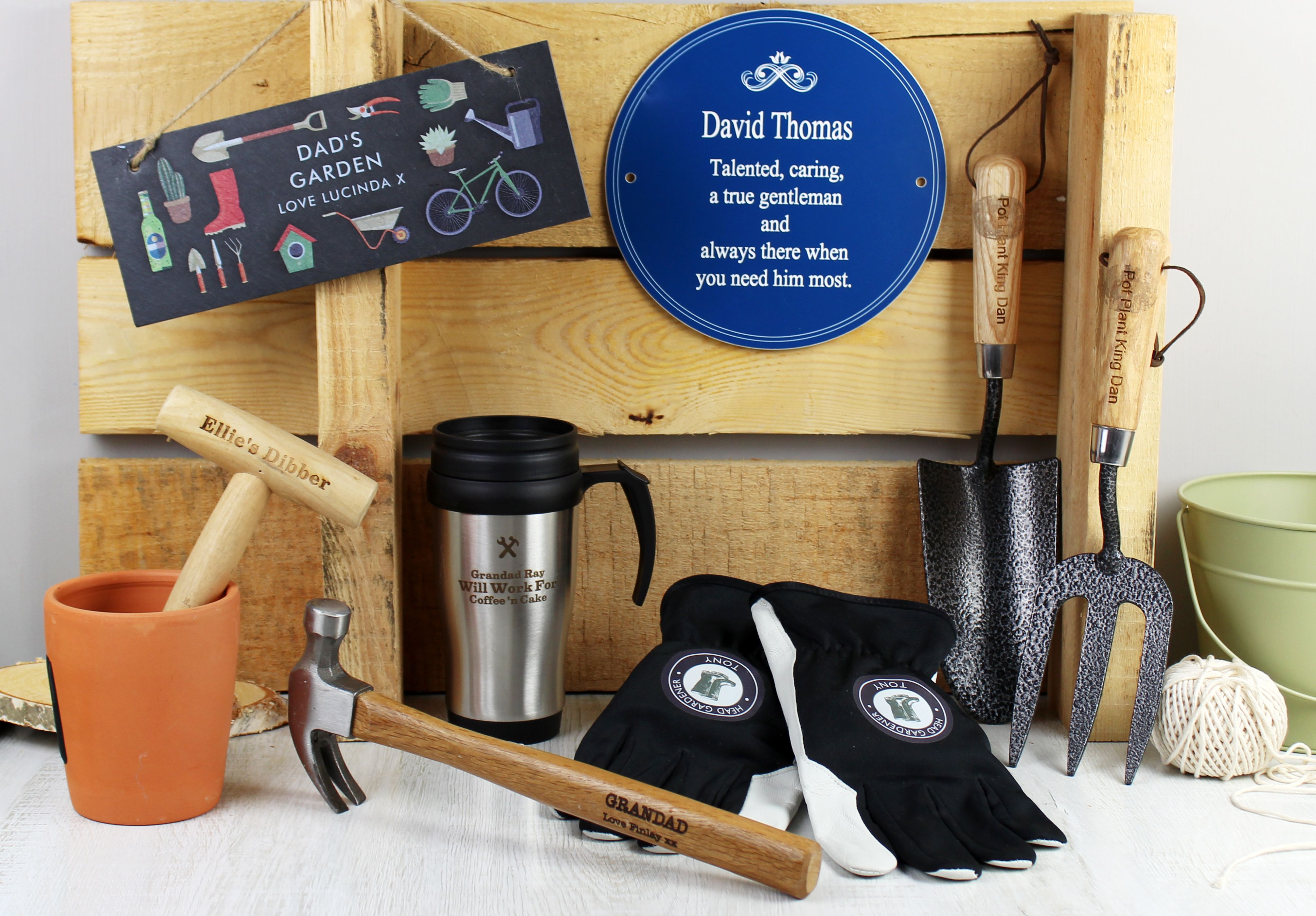 Personalised Home and Garden gifts