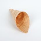 Disposable Wooden Cone Boat