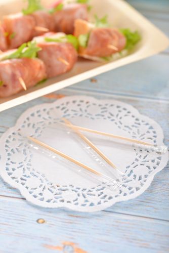 Bamboo Toothpicks , OPP individual package