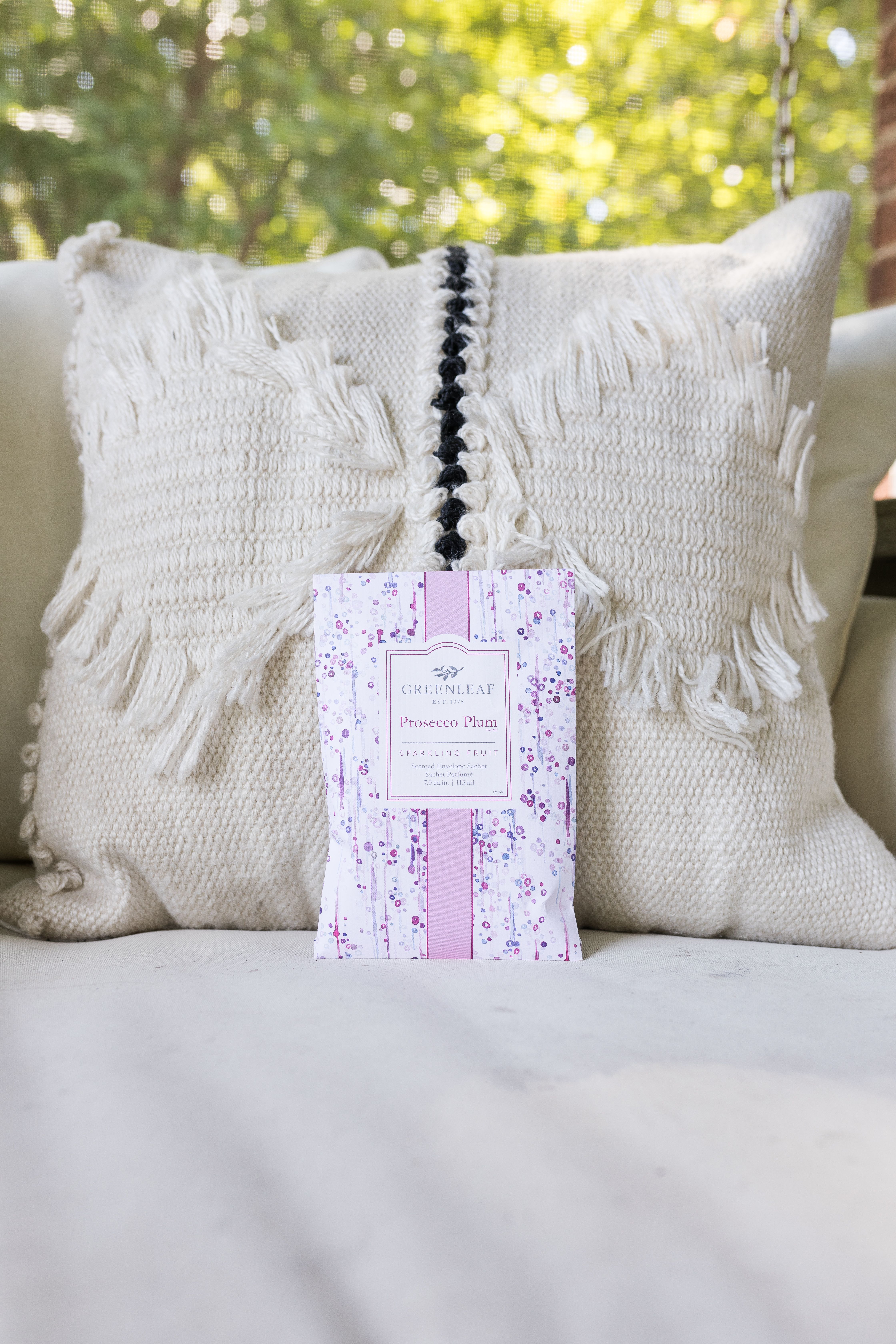 Prosecco Plum scented sachet by Greenleaf