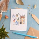 House and Home Flower seed cards