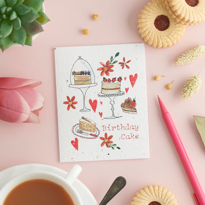 Afternoon Tea Seed cards