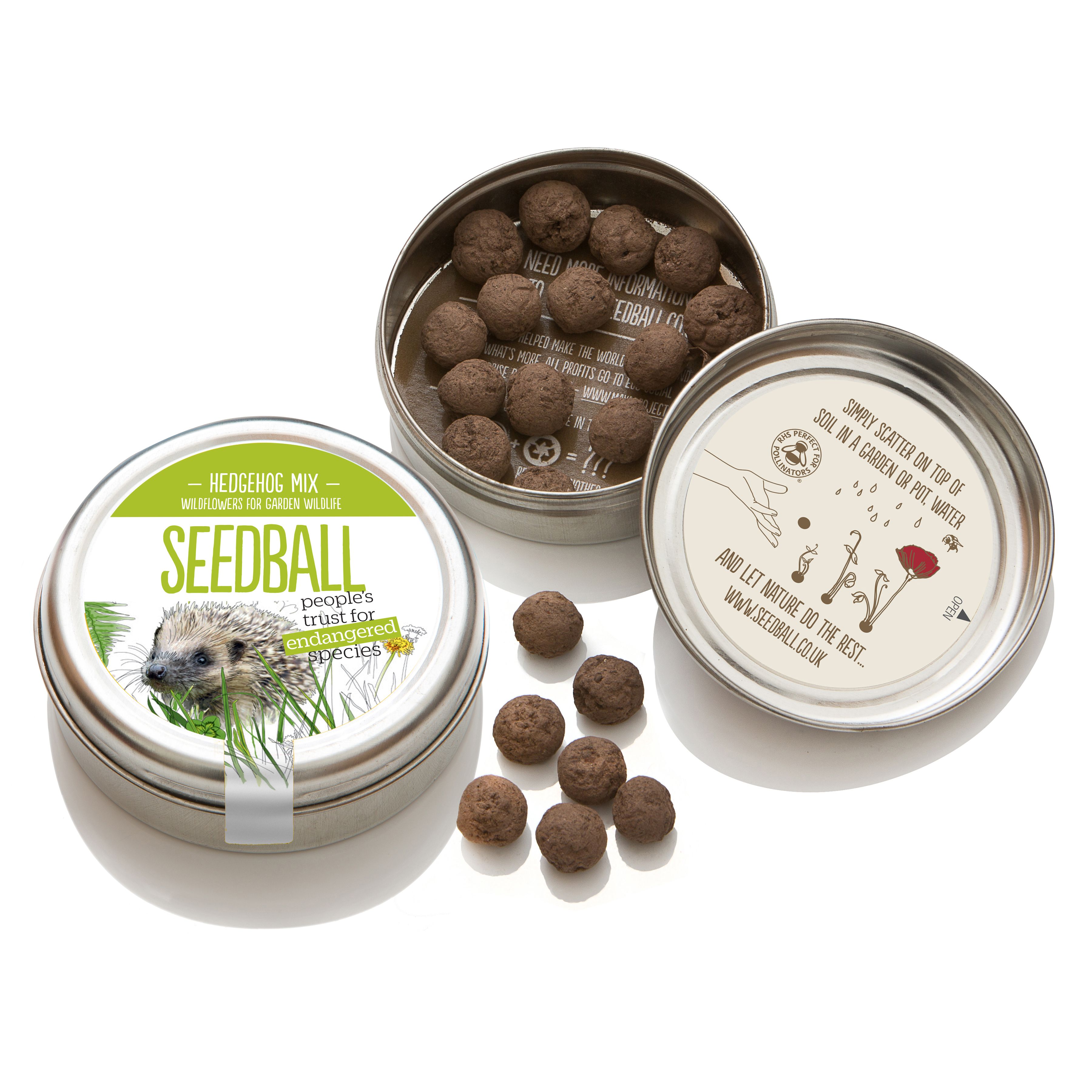 Wildflower Seed Tins
