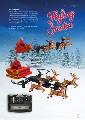 Flying Santa Drone