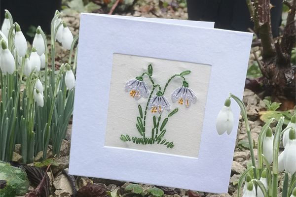Embroidered Cards
