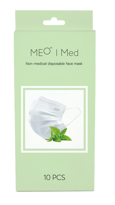 MEOâ„¢ Med disposable face mask with Peppermint Scent