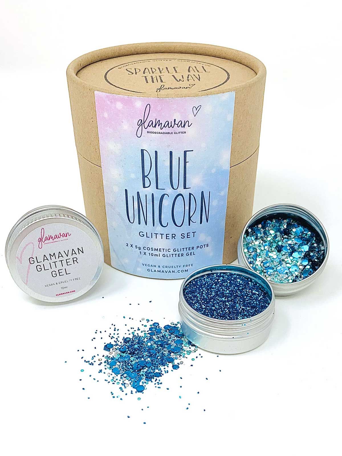 Unicorn Biodegradable Glitter Gift Sets (3)