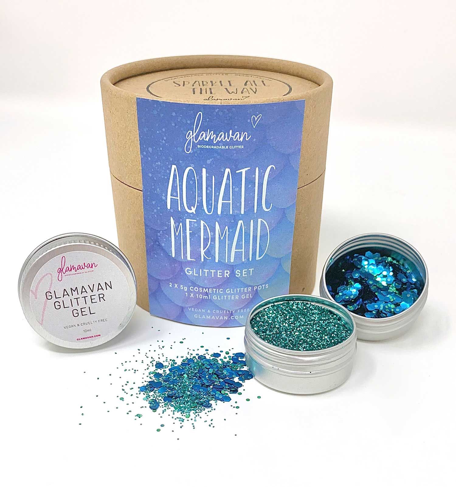 Mermaid Biodegradable Glitter Gift Sets (2)