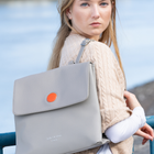 Silver Backpack