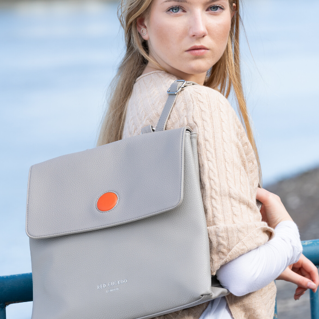 Silver Backpack