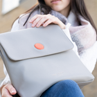 Silver Backpack