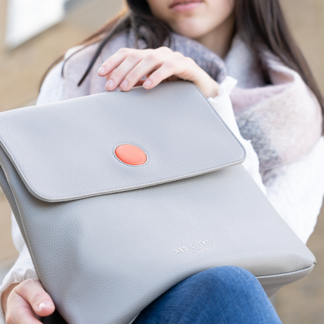 Silver Backpack