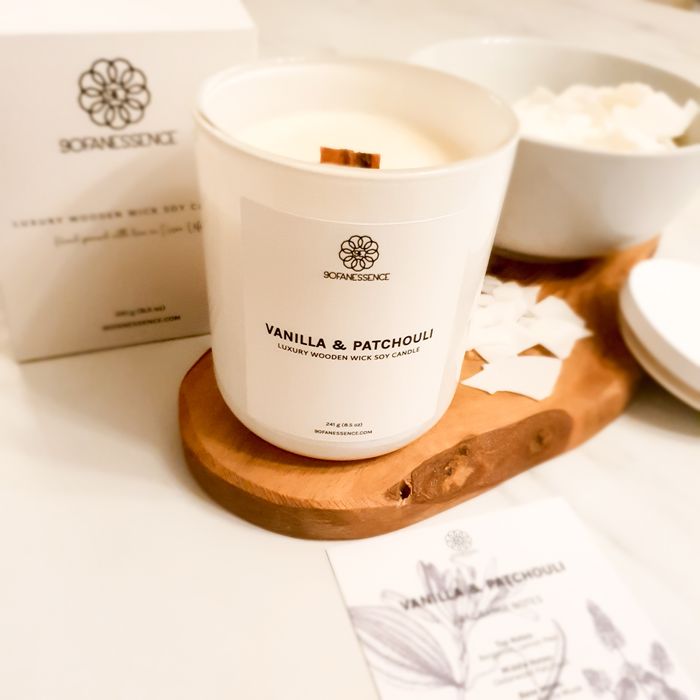 Wooden Wick Soy Candle