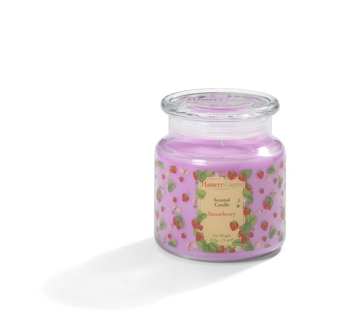 Strawberry Scented Candle Jar 15oz Spring Fair 2021 The Uk S No 1 Gift Home Trade Show