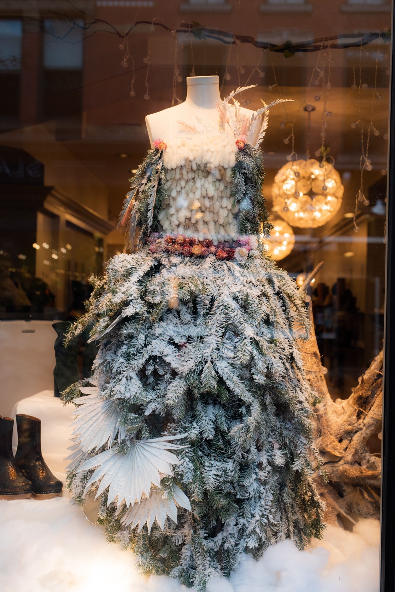 stella mae window shop christmas dress