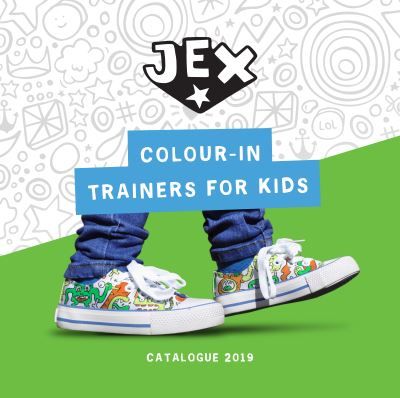 Colour-in Trainers for Kids