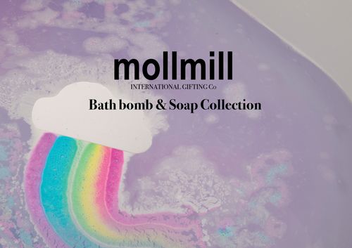 Mollmill Bath Bombs and Soaps Brochure