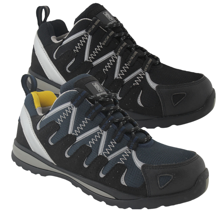 Maxsteel Low Cut Mesh Steel Toe Cap Trainers MS45