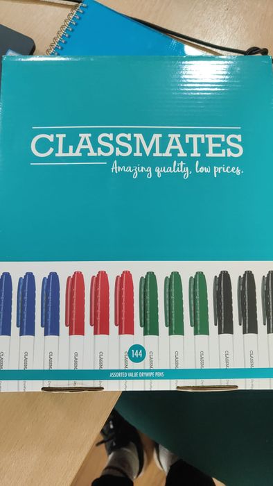 Clearance Stationery  Dry Board Markers , Hazard Tape