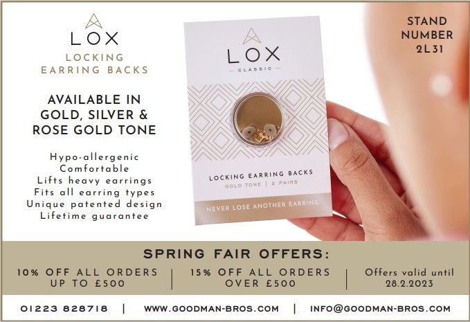 LOX | Locking Earring Backs