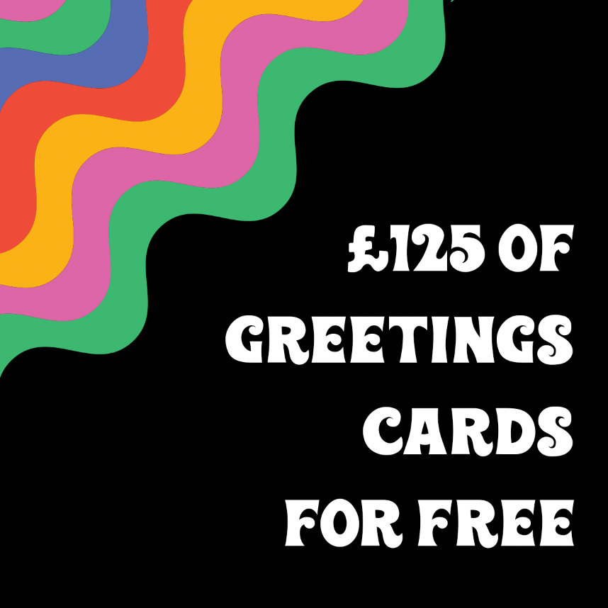 £125 worth of FREE Greetings Cards