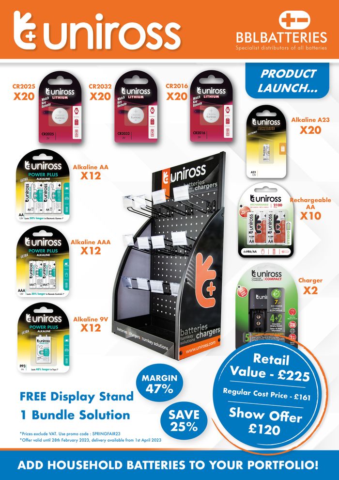 Add Household Batteries to Your Portfolio!