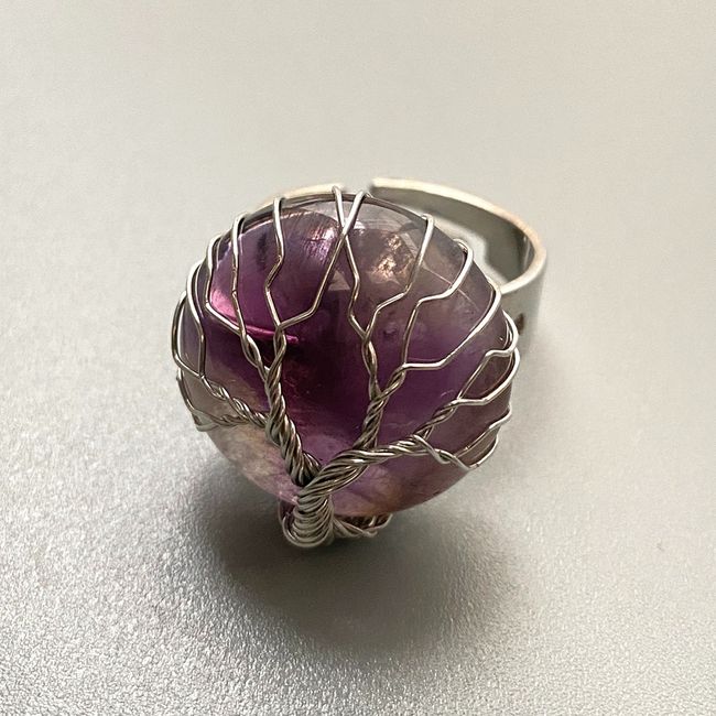 Wire Wrapped Tree of Life Ring