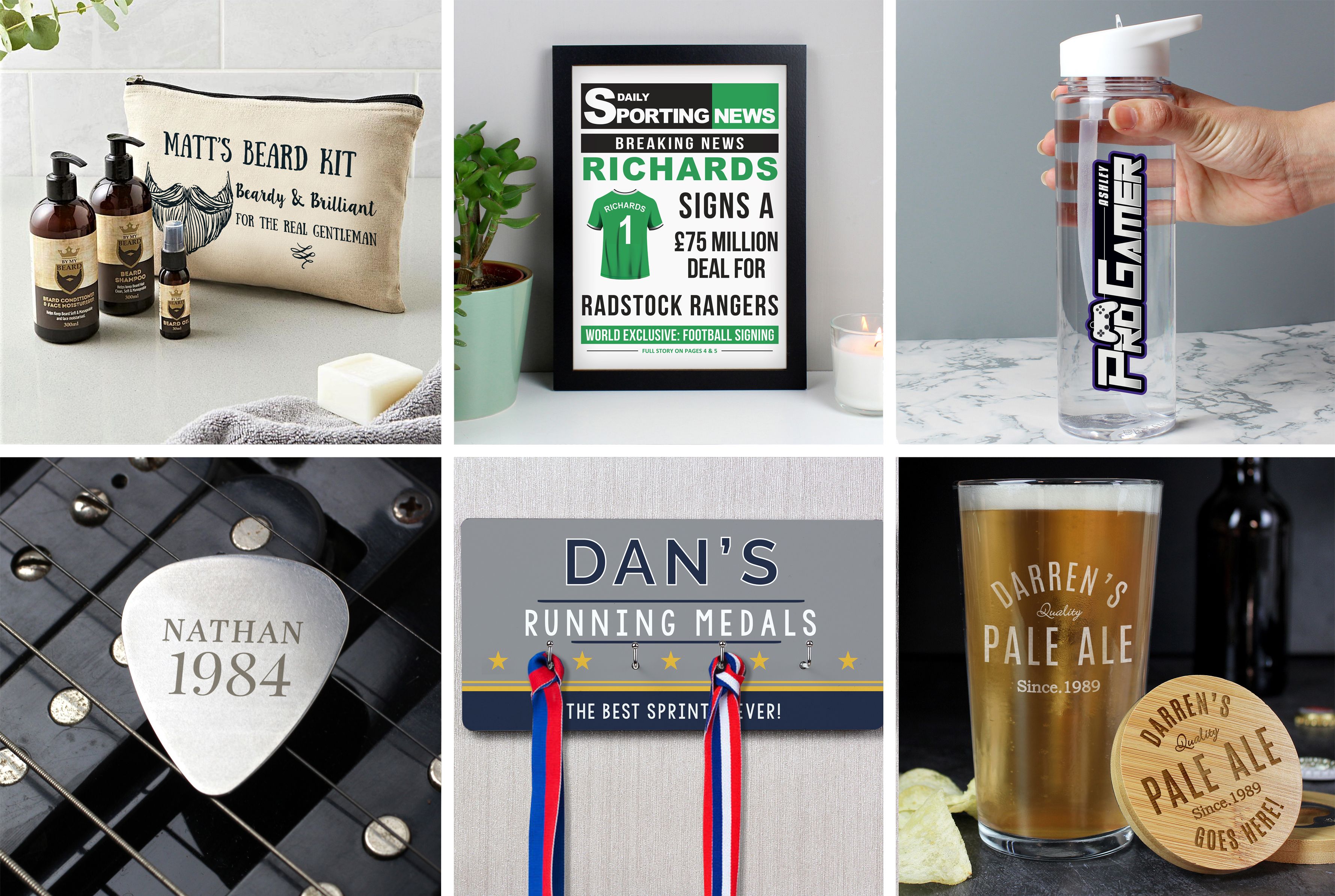 Personalised Gifts for Him