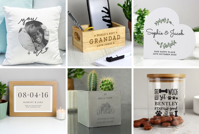 Personalised Home and Garden gifts