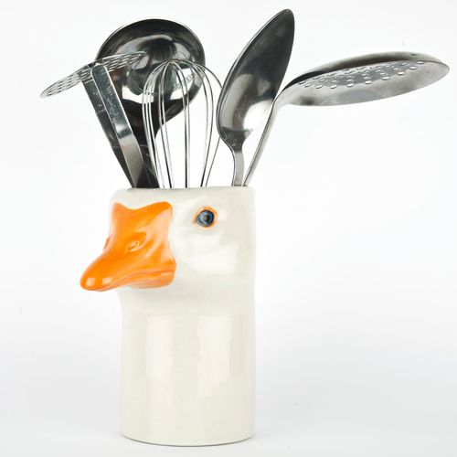 Goose Utensil Pot